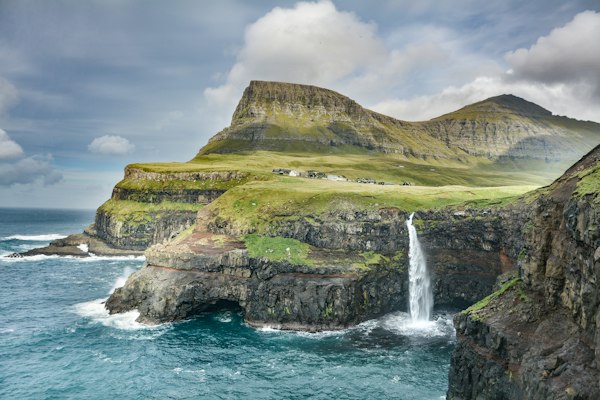 Iconic view of Faroe Islands