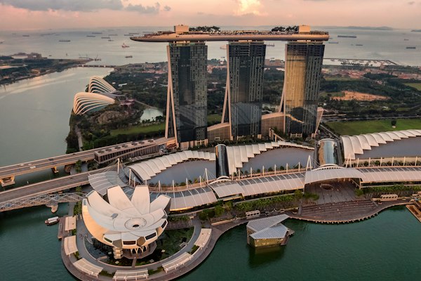 Iconic view of Singapore