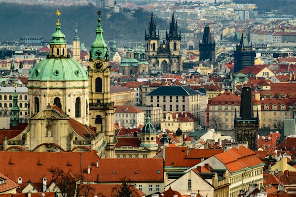 Iconic view of Czech Republic
