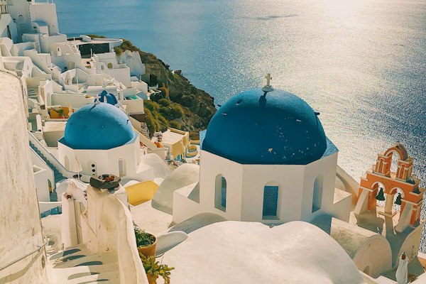 Iconic view of Greece