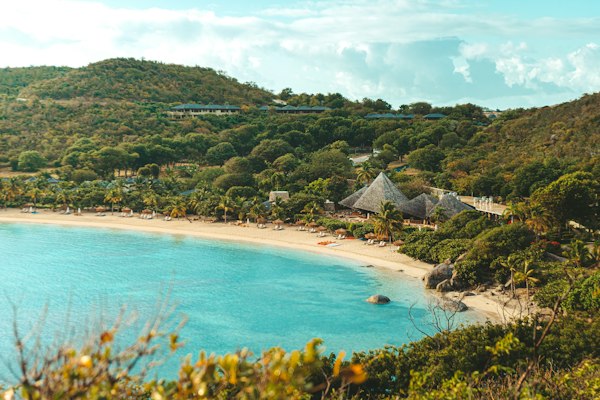 Iconic view of British Virgin Islands
