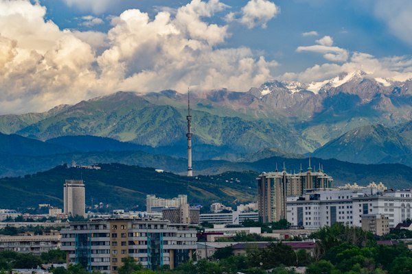 Iconic view of Kazakhstan