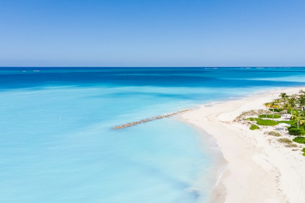 Iconic view of Islas Turcas y Caicos