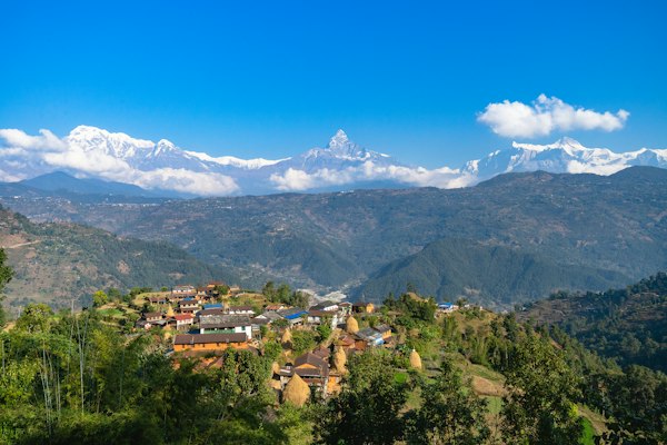Iconic view of Nepal